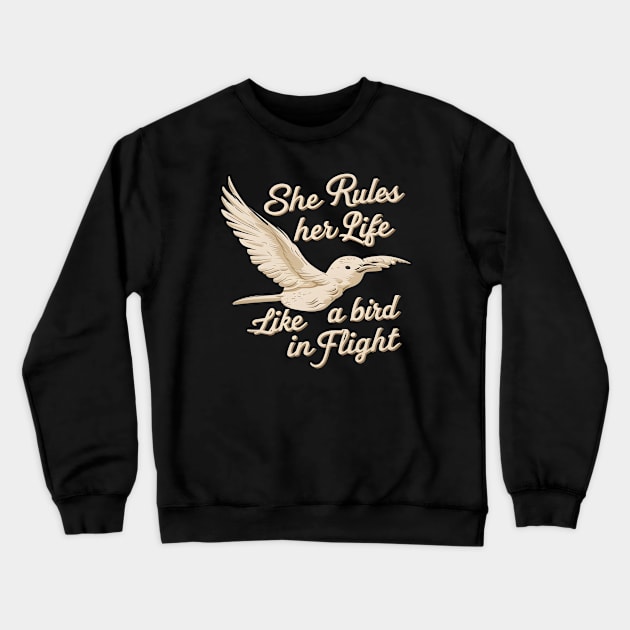 Girls Rule Crewneck Sweatshirt by Noshiyn